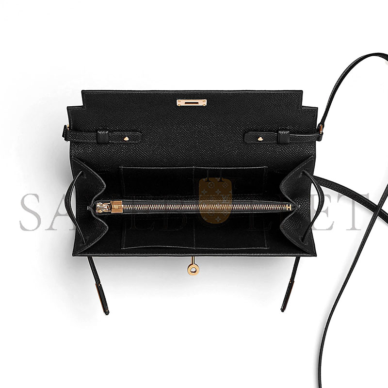 H**mes kelly classique to go wallet h080253cc89 (19.7*11.5*1.5cm)