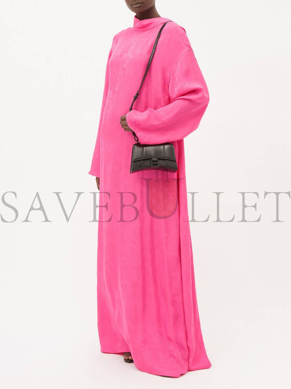 Ba*len*cia*ga black hourglass xs leather bag matchesfashion us (19.5x12x5cm)