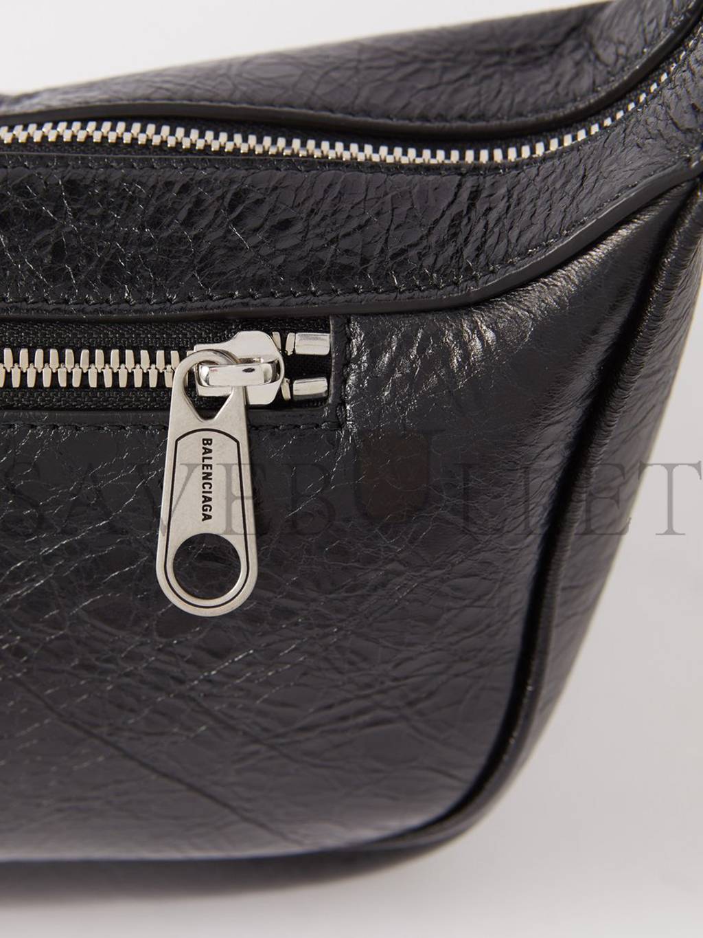 Ba*len*cia*ga black raver medium creased-leather shoulder bag matchesfashion us (30*18*7.5cm)