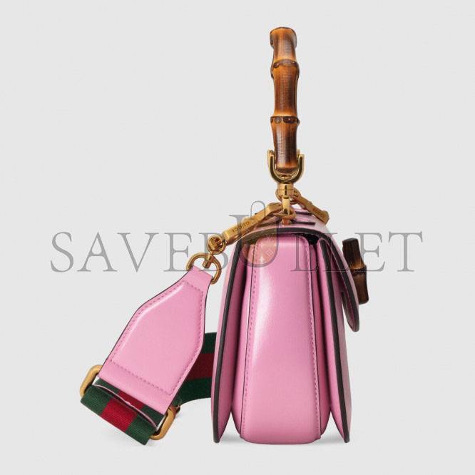 G*u*i bamboo 1947 small top handle bag 675797 (21*15*7cm)