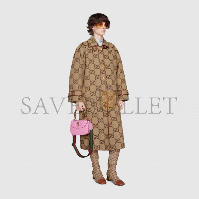 G*u*i bamboo 1947 small top handle bag 675797 (21*15*7cm)