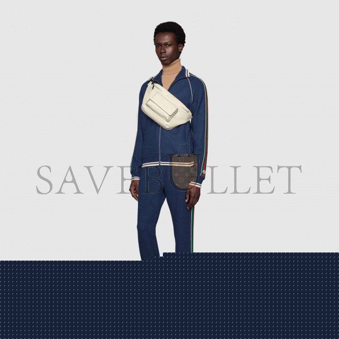 G*u*i gg embossed belt bag 645093 (28*18*8cm)