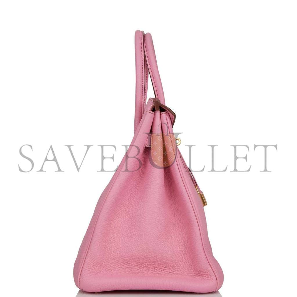 H**mes birkin 35 bubblegum togo gold hardware (35cm)
