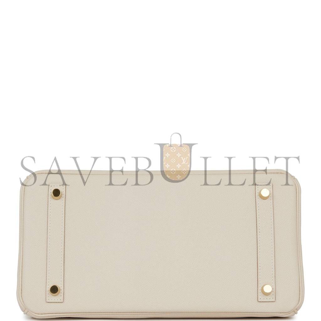 H**mes birkin 30 craie epsom gold hardware (30cm)