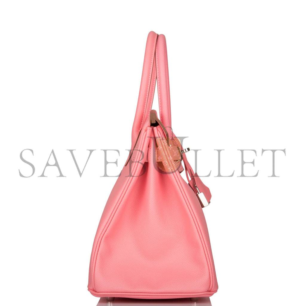 H**mes birkin 30 rose confetti epsom palladium hardware (30cm)