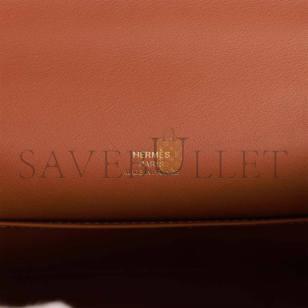 H**mes kelly pochette chai swift palladium hardware (22*12*13cm)