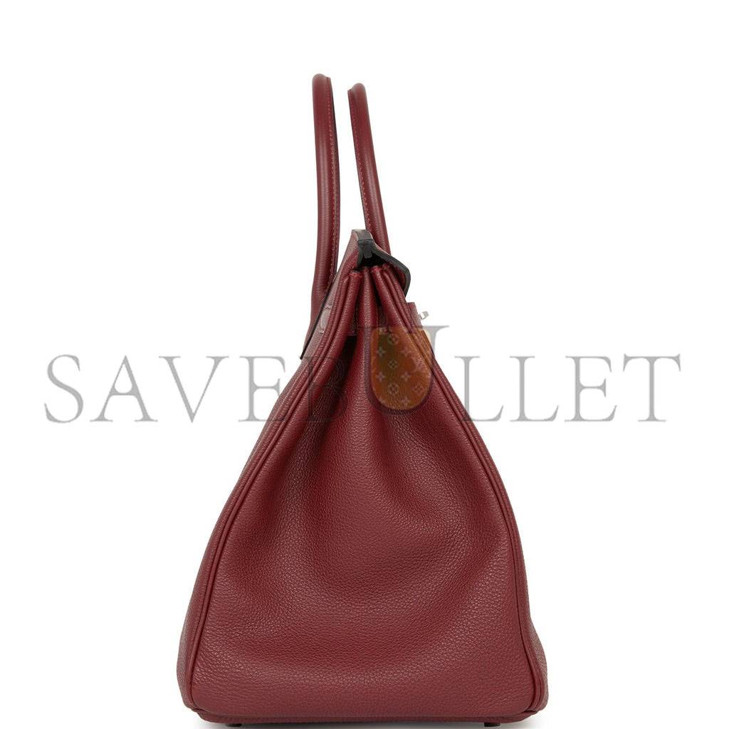 H**mes birkin 40 rouge h togo palladium hardware (40cm)