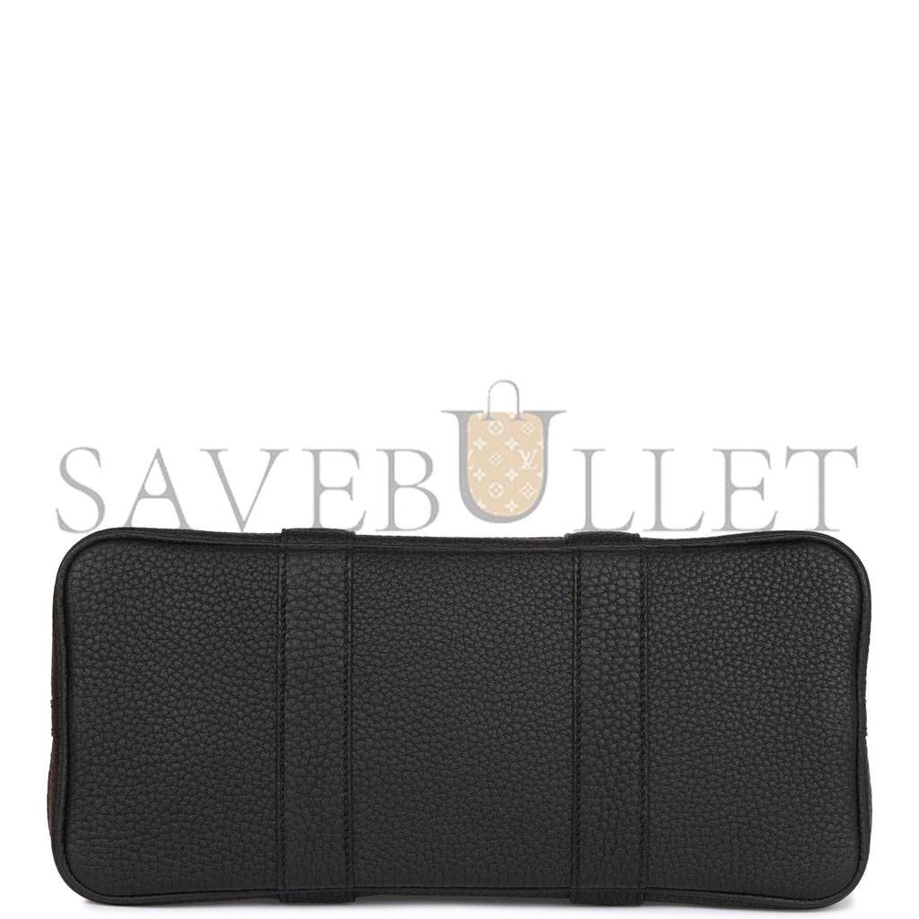 H**mes garden party 30 black negonda palladium hardware (30*21*13cm)