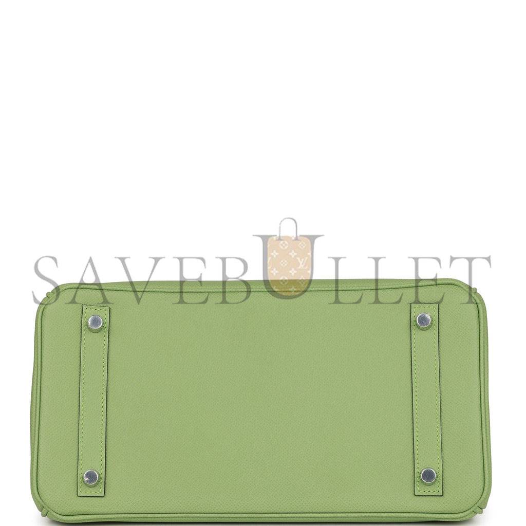 H**mes birkin 30 vert criquet epsom palladium hardware (30cm)