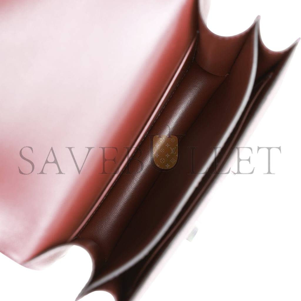 H**mes constance 18 rouge sellier epsom palladium hardware 39835891728478 (18cm)