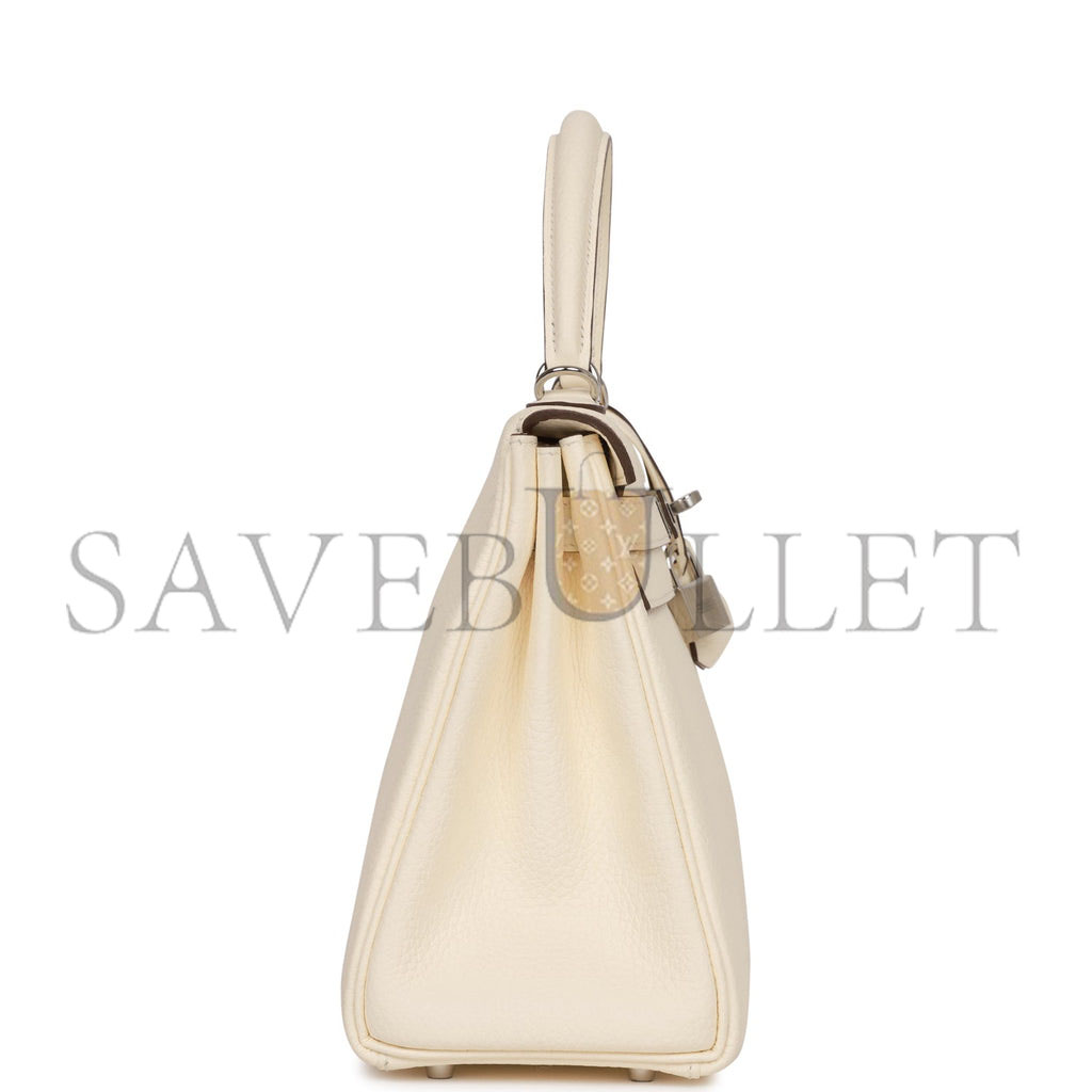 H**mes kelly retourne 28 nata clemence palladium hardware (28*22*10cm)