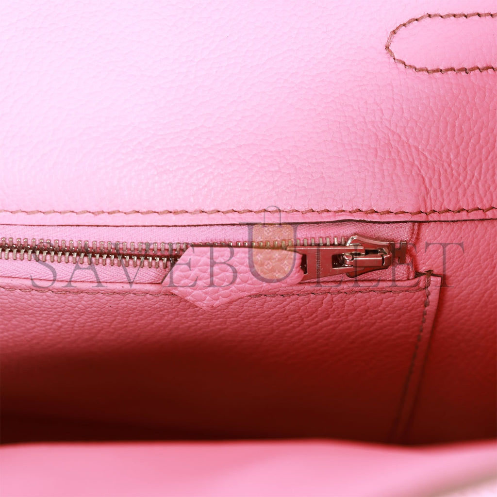 H**mes birkin 35 bubblegum togo palladium hardware (35cm)