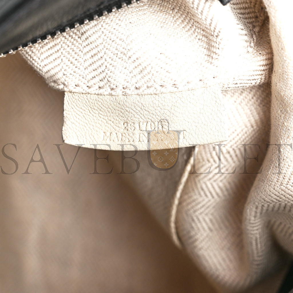 l*ew* calfskin medium puzzle bag black (29*19.5*14cm)