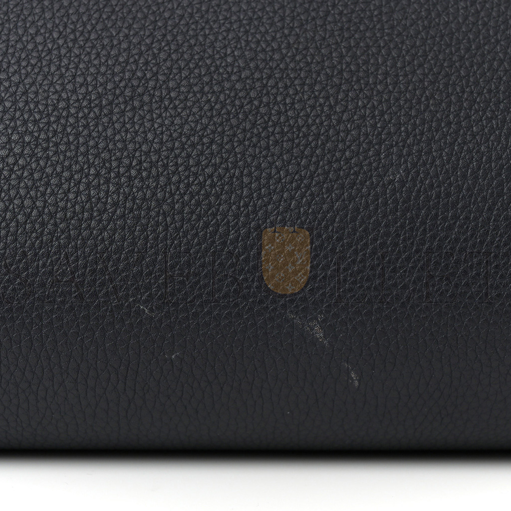 l*ew* calfskin medium hammock shoulder bag black (33*31*17cm)