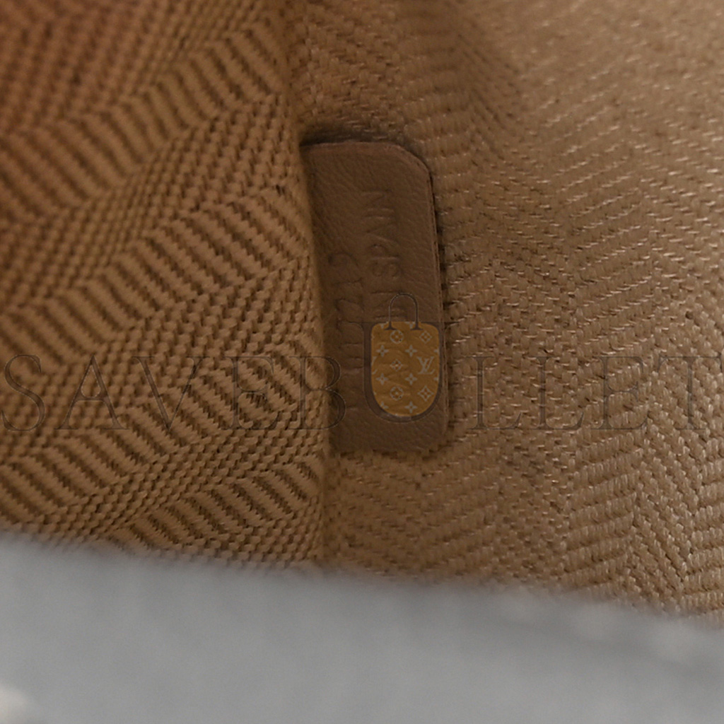 l*ew* calfskin mini puzzle bag asphalt grey (18*12.5*8cm)