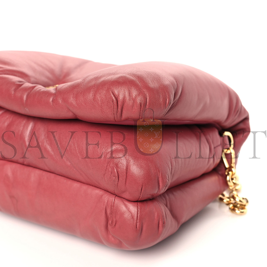 l*ew* lambskin goya puffer bag plumrose (23*18*10cm)