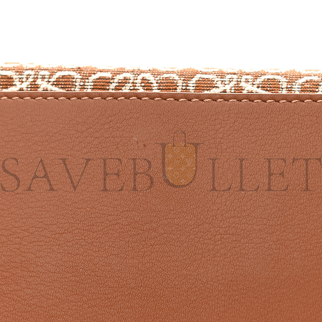 l*ew* jacquard anagram calfskin small cubi bag tan pecan (20*16*12cm)