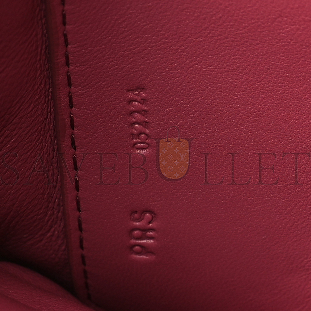 l*ew* lambskin goya puffer bag plumrose (23*18*10cm)