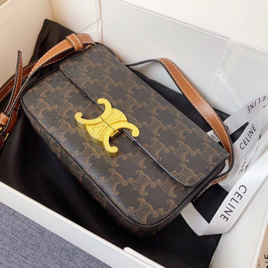 Ce**e triomphe shoulder bag 194142cuz.04lu (20*10*4cm)