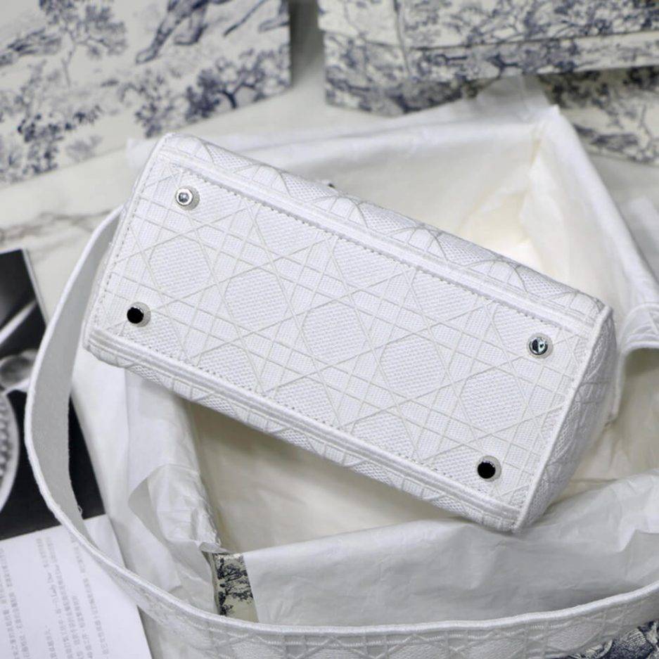 D*or medium lady d-lite bag m0565onge_m030 (24cm*20cm*11cm)