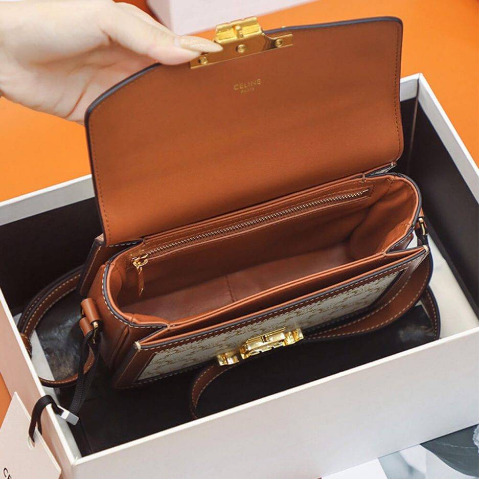 Ce**e teen triomphe bag 188882bz4.01bc (18.5*14*6cm)