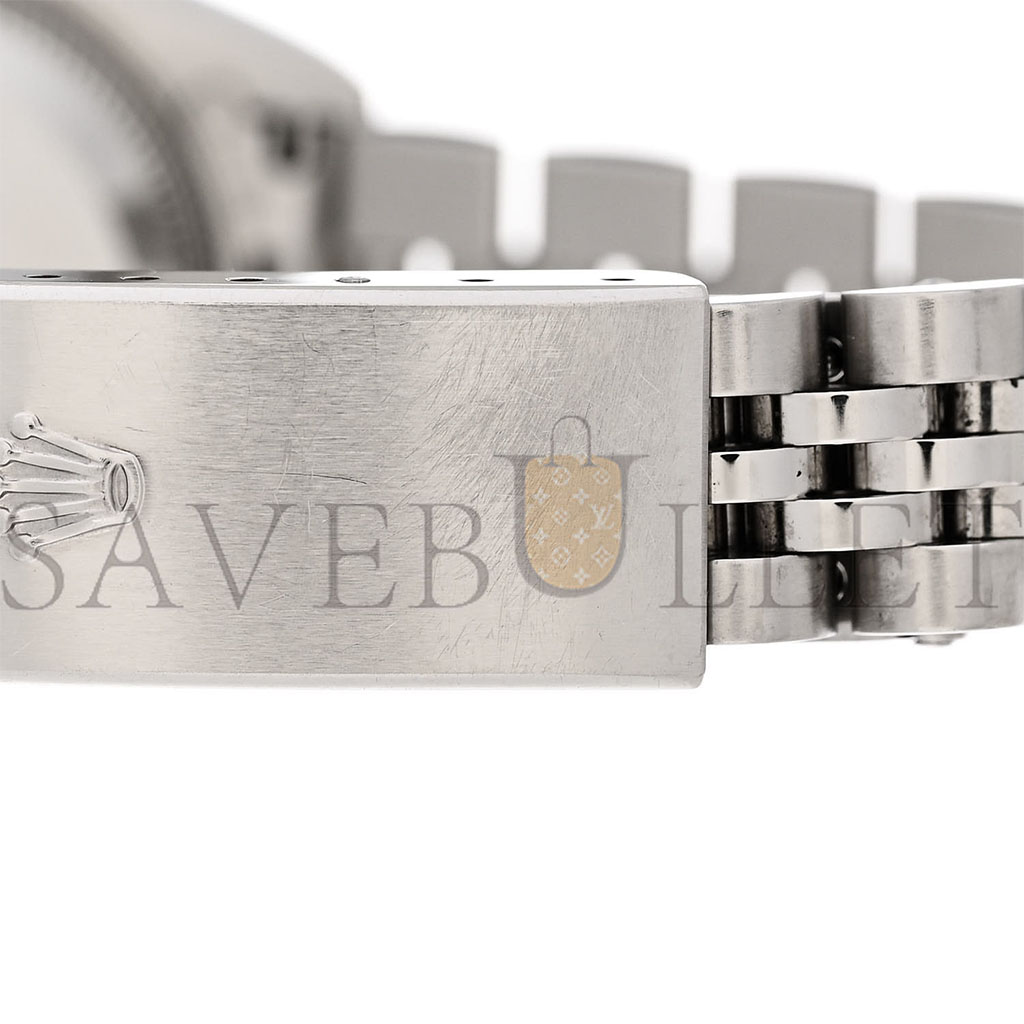 r*l*x stainless steel 18k white gold Di*m*nd mother of pearl 26mm oyster perpetual datejust watch 79174