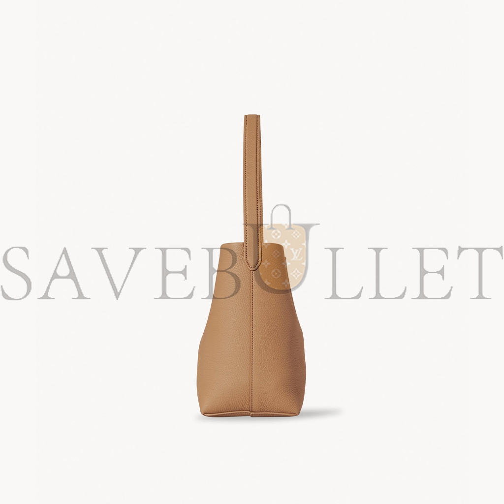 T*e R*w small ns park tote bag in leather cinnamon w1314l129cmon (25*22*12cm)