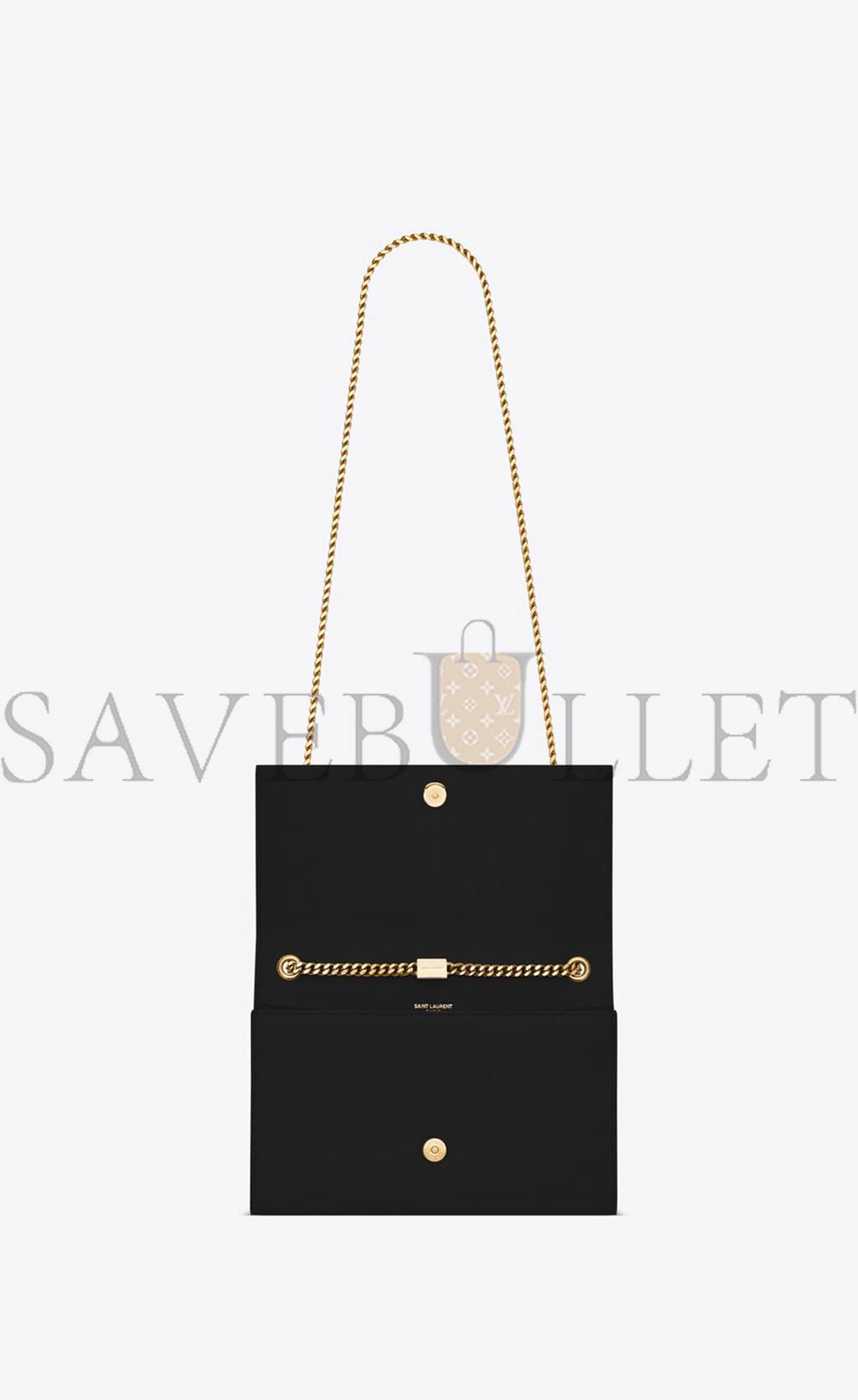 Y*L kate medium chain bag with tassel in grain de poudre embossed leather 354119bow0j1000 (24*14.5*5.5cm)