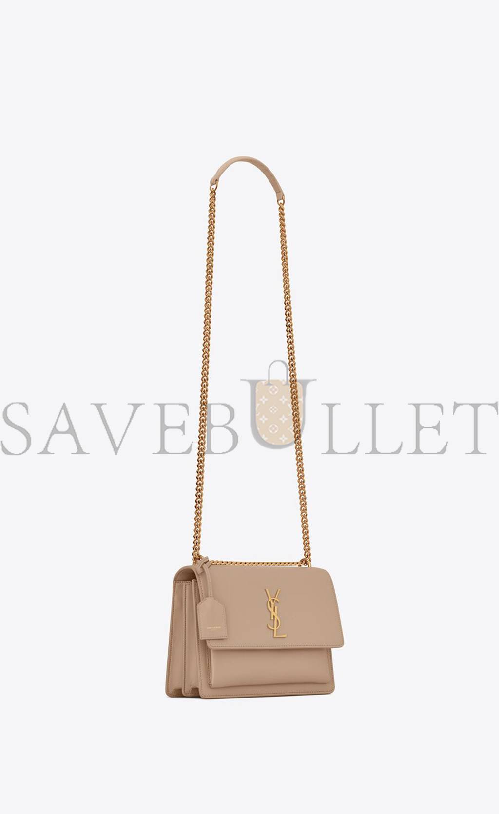 Y*L sunset medium chain bag in smooth leather 442906d420w2721 (22*16*6.5cm)