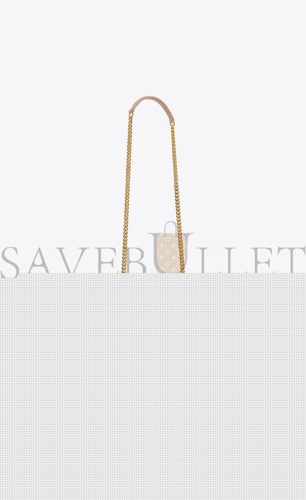 Y*L sunset medium chain bag in crocodile-embossed shiny leather 442906dnd0j2721 (22*16*6.5cm)