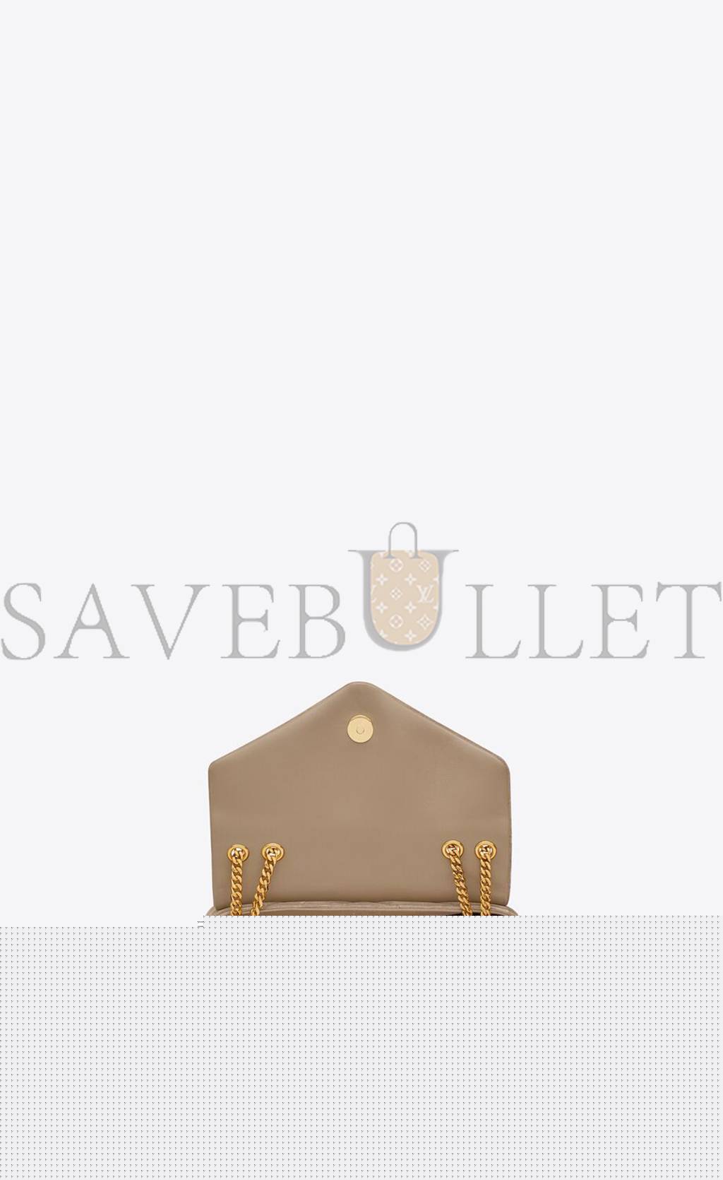 Y*L loulou small chain bag in quilted "y" suede 4946991u8612346 (25*17*9cm)