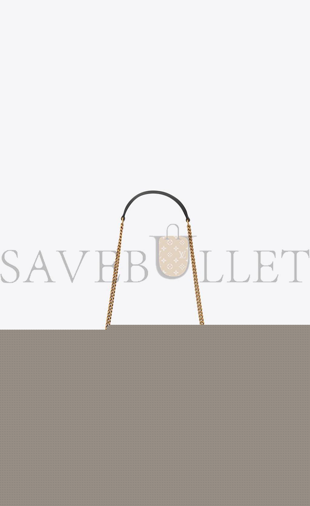 Y*L jamie medium chain bag in satin and leather 515821faauf1000 (25*15*7.5cm)
