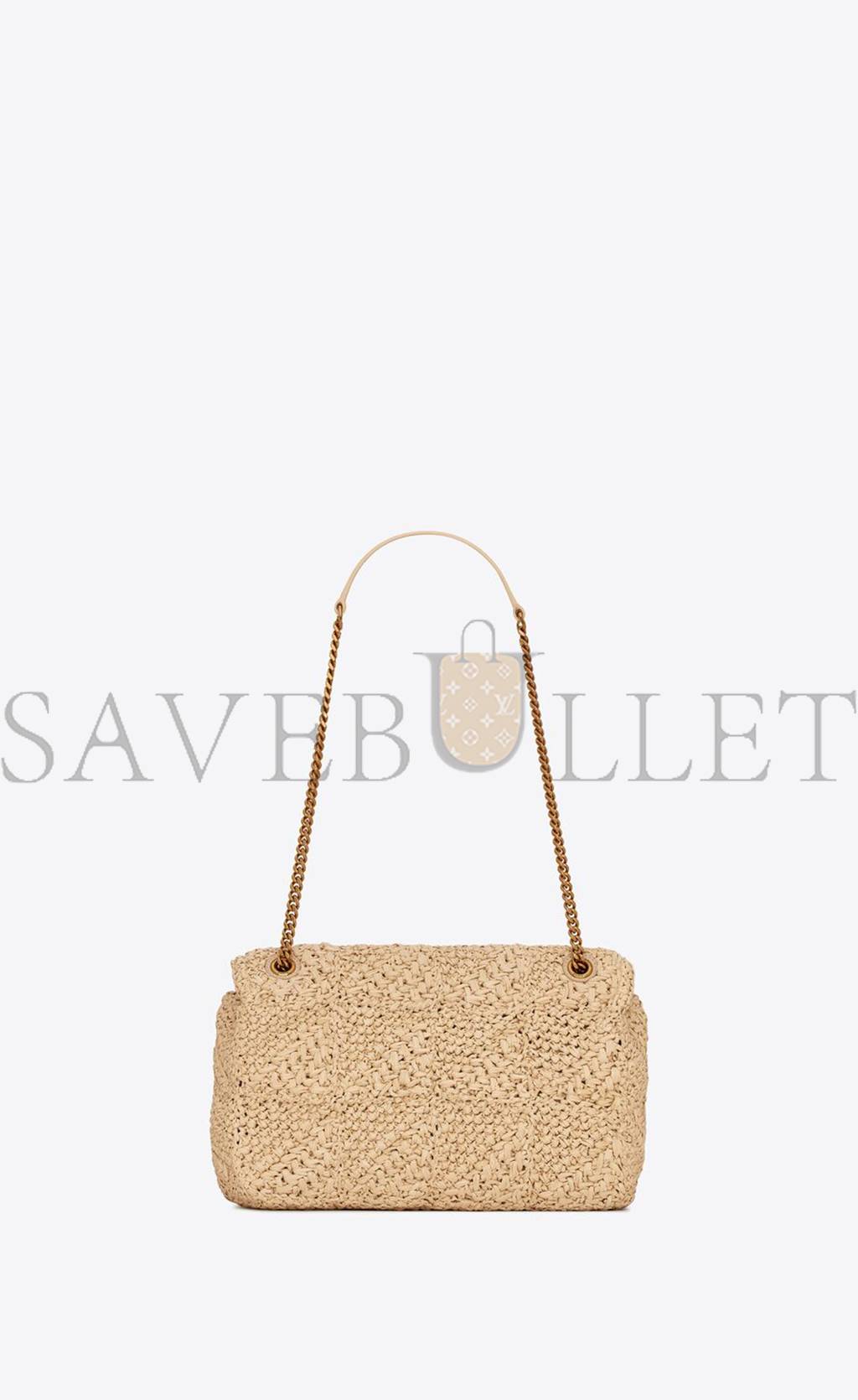 Y*L jamie medium chain bag in raffia 515821gaaat2087 (25*15*7.5cm)