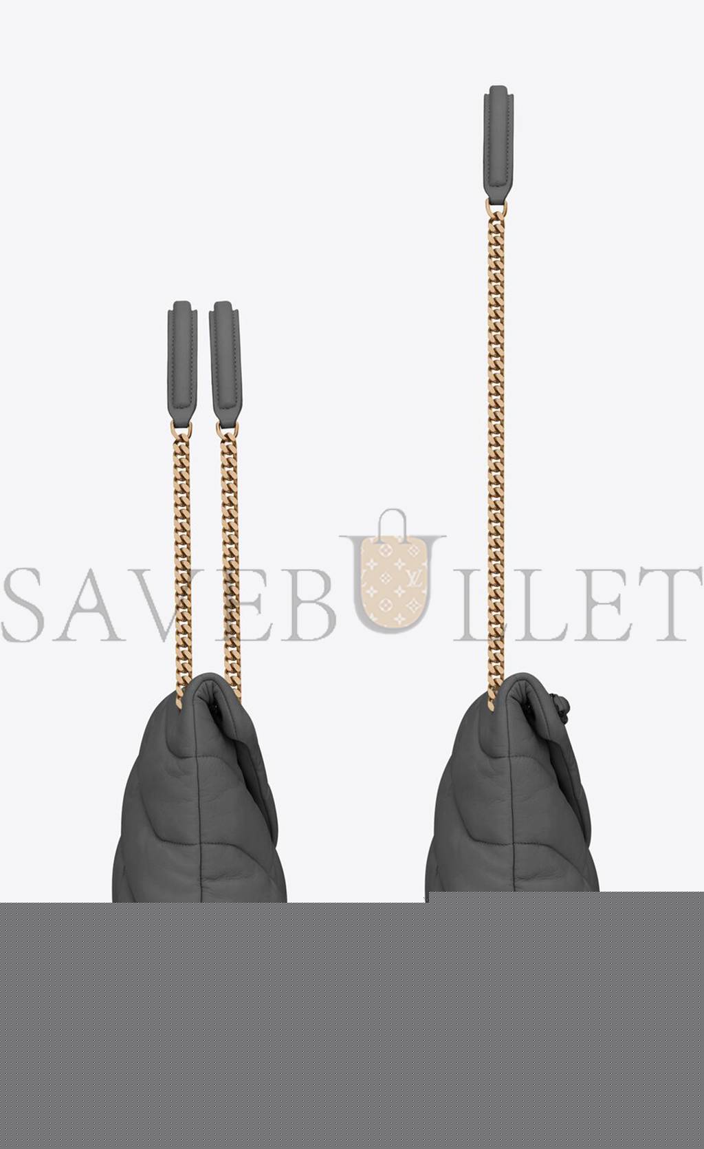 Y*L puffer medium chain bag in quilted lambskin 5774751el071112 (35*23*13.5cm)