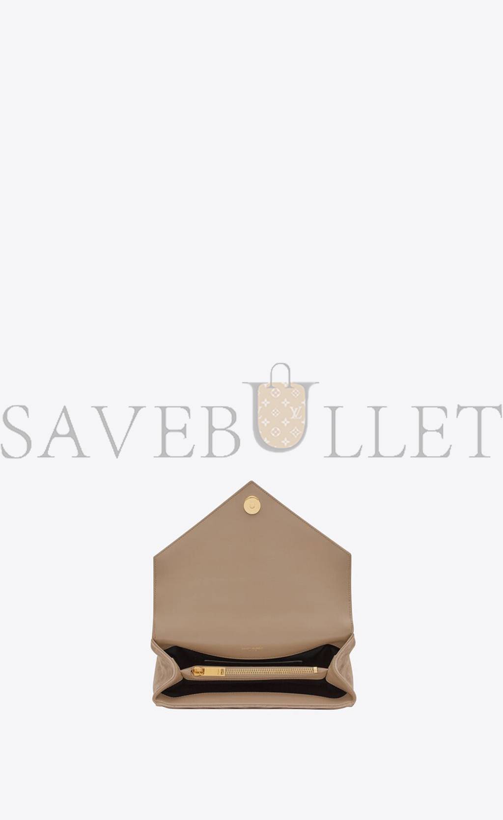 Y*L college medium chain bag in quilted suede 6002791u8072346 (24*17*6.5cm)