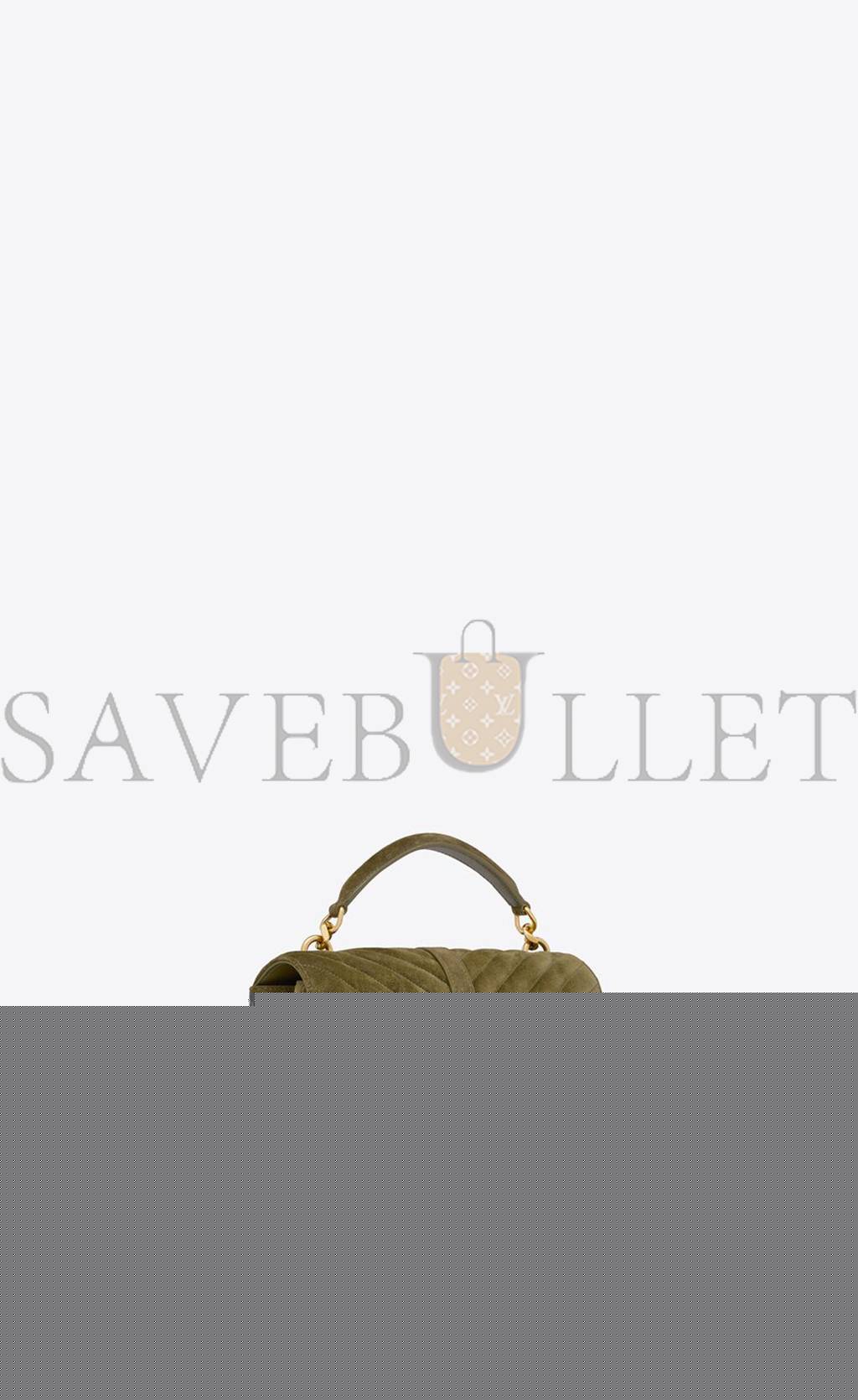 Y*L college medium in quilted suede 6002791u8073206 (24*17*6.5cm)