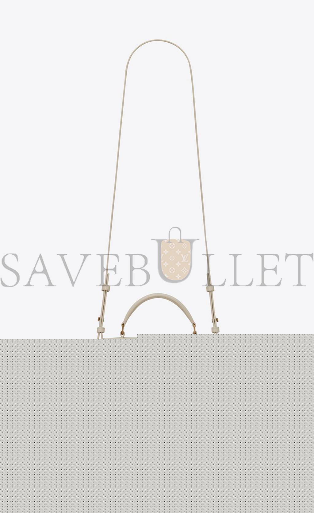 Y*L cassandra mini top handle bag in grain de poudre embossed leather 623930bow0w9207 (20*16*7.5cm)