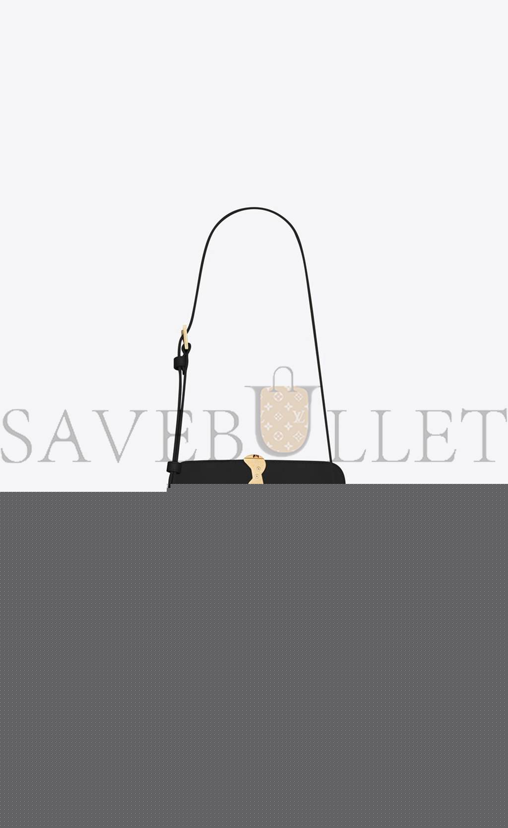 y*l solferino small satchel in box Sa**t Lau*nt leather 63430616c3w9262 (19*13*5cm)