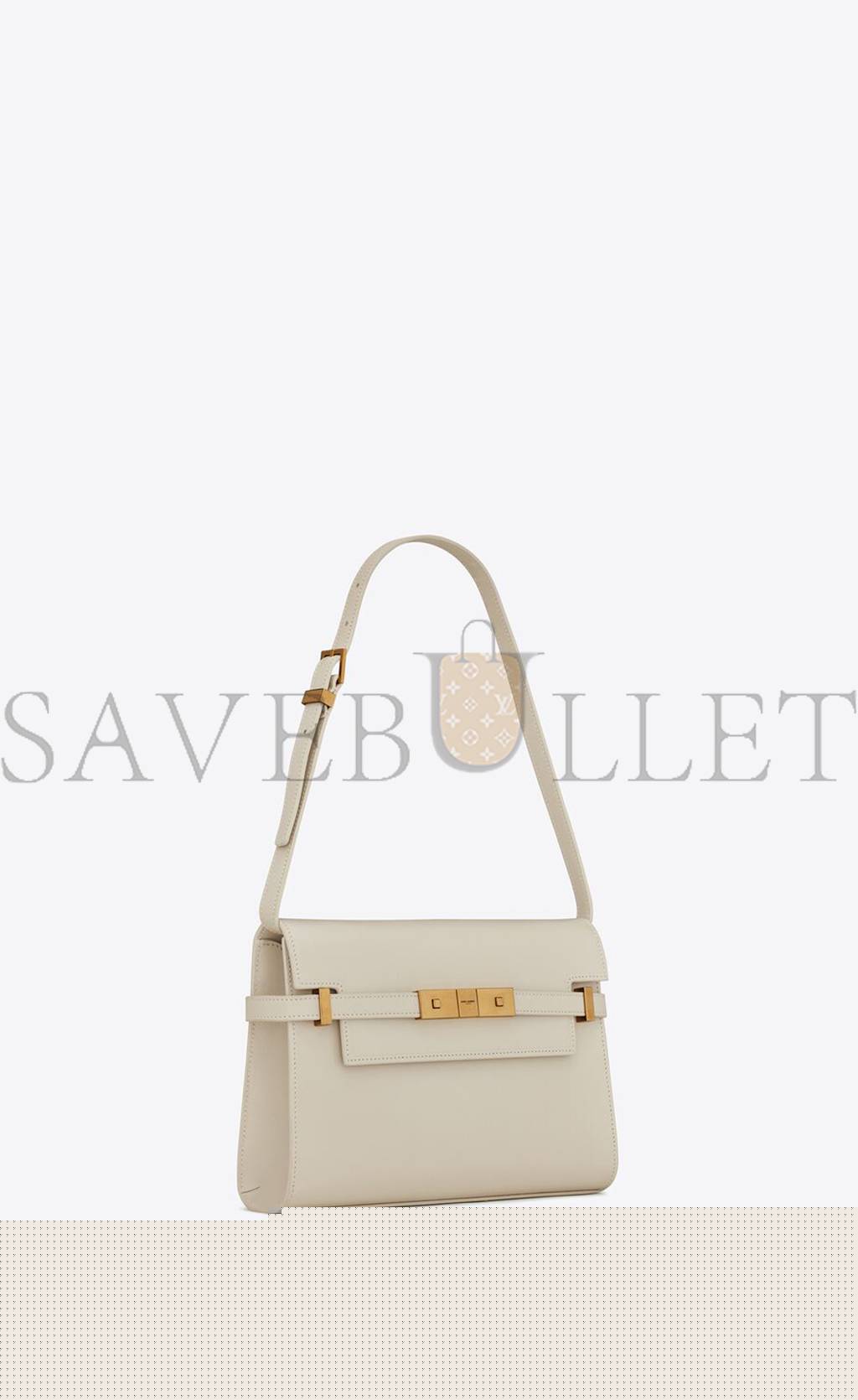 y*l manhattan small shoulder bag in box Sa**t Lau*nt leather 6756260sx0w9207 (24*17.5*6cm)