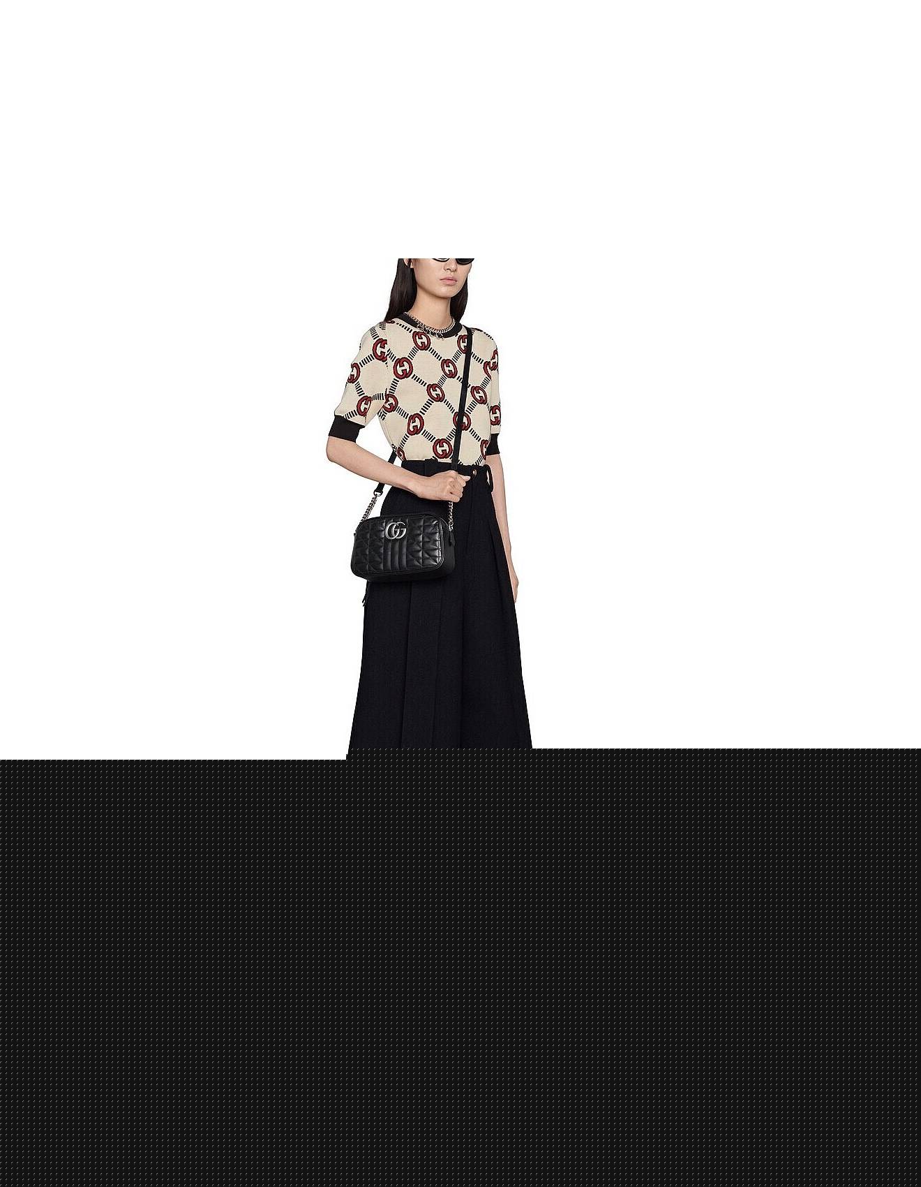 G*u*i gg marmont small shoulder bag 447632 (24*13*7cm)