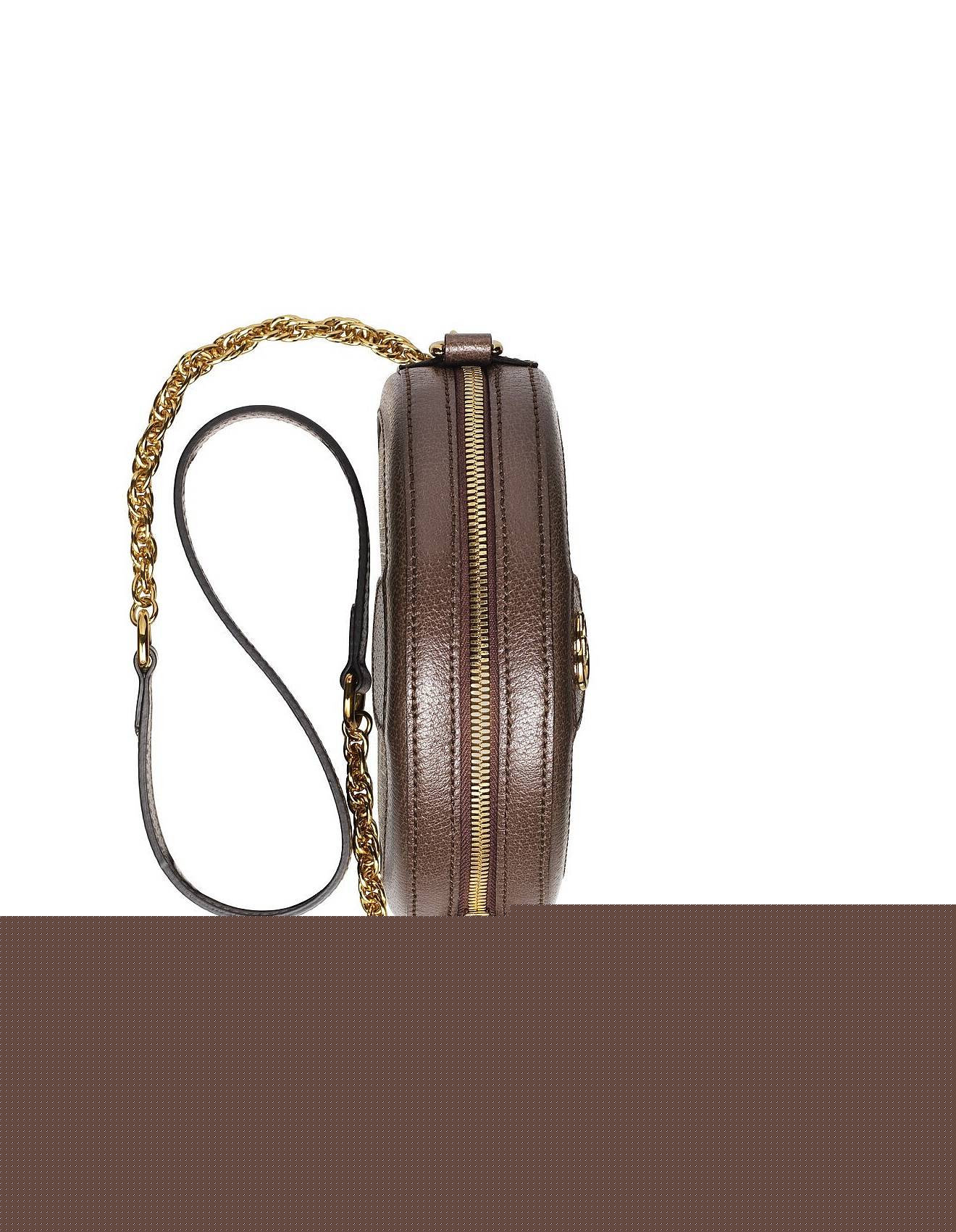 G*u*i ophidia mini gg round shoulder bag 550618 (18*18*4.5cm)