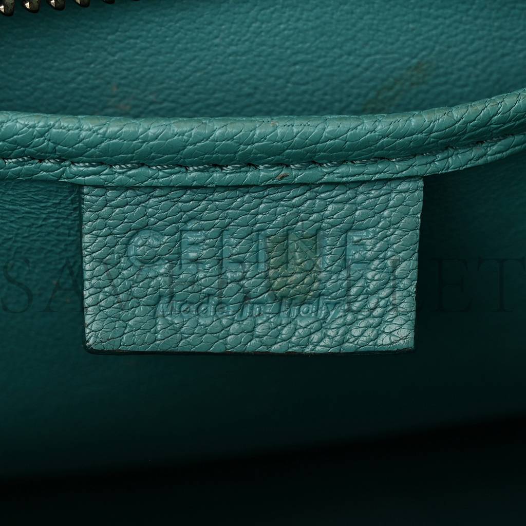 Ce**e drummed calfskin nano luggage (20*20*10cm)