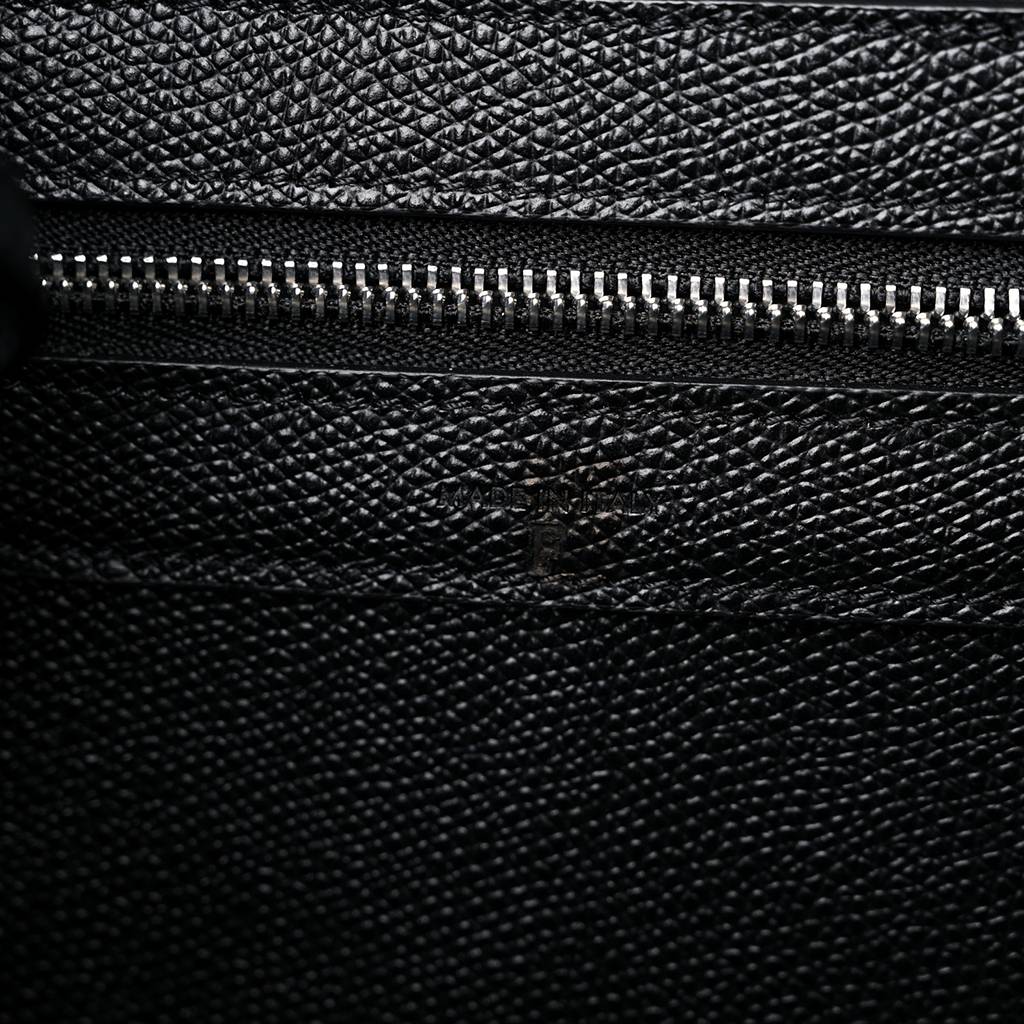 Ce**e grained calfskin small vertical cabas black (28*23*10cm)