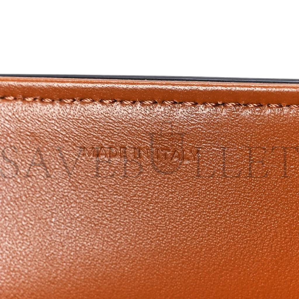 Ce**e triomphe canvas calfskin medium triomphe bag tan (22*15*6cm)