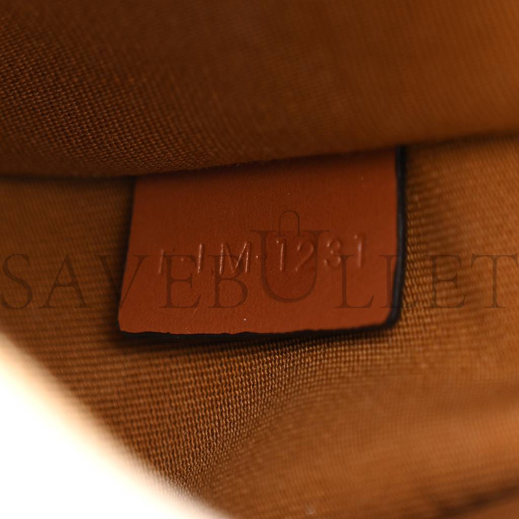 Ce**e canvas calfskin ava triomphe shoulder bag white (23*13*7cm)