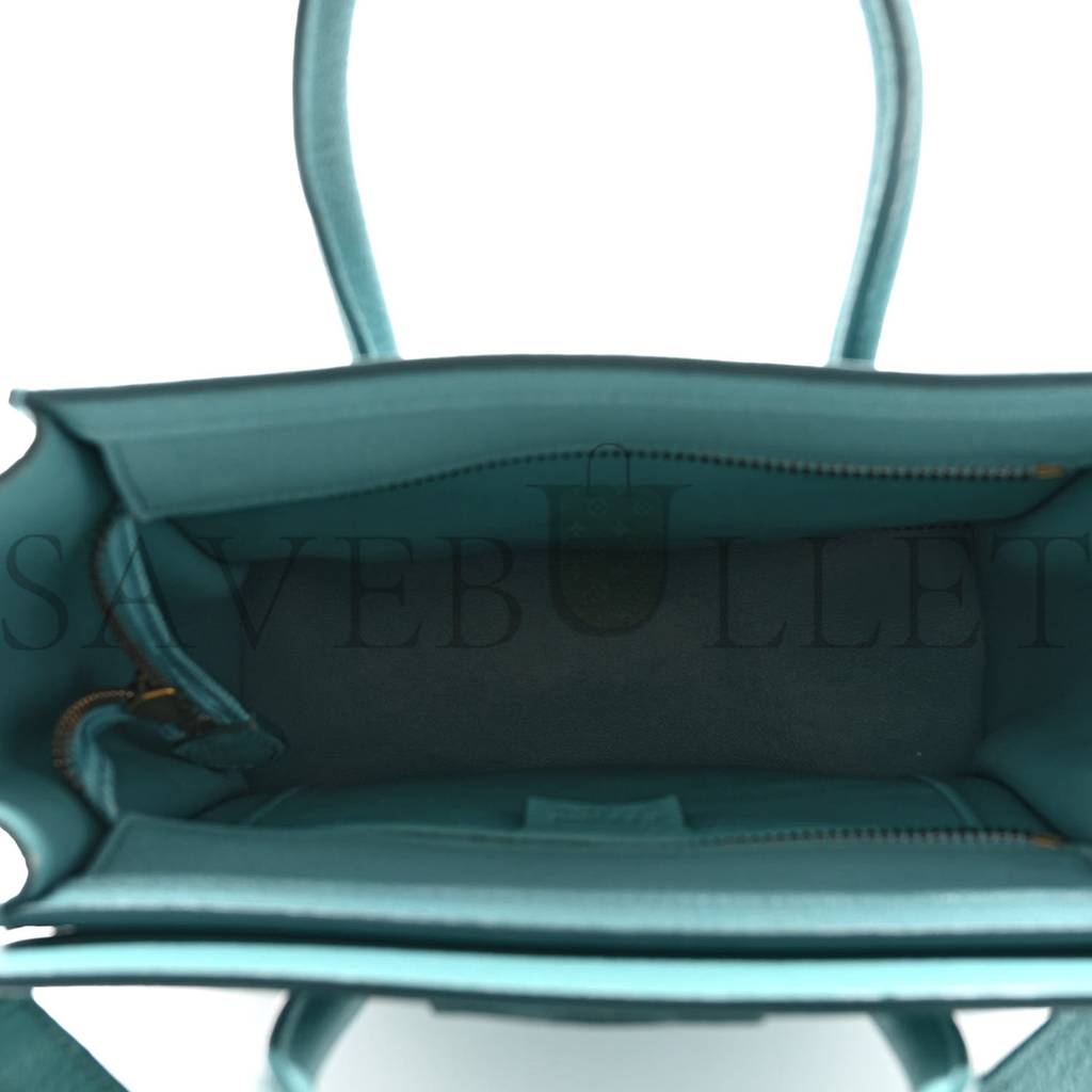 Ce**e goatskin nano luggage antarctic (20*20*8cm)