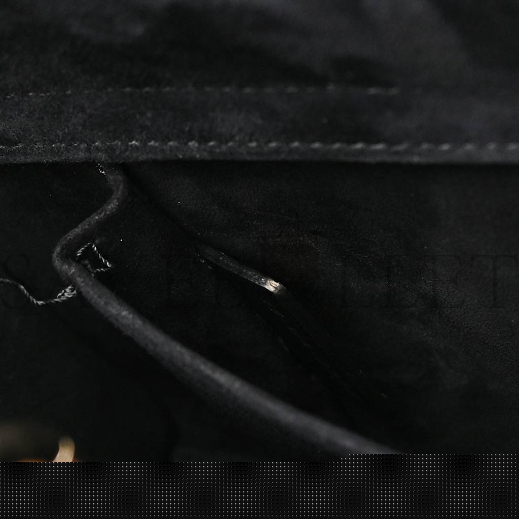 D*or lambskin cannage lady d-joy black (25*14*5.7cm)