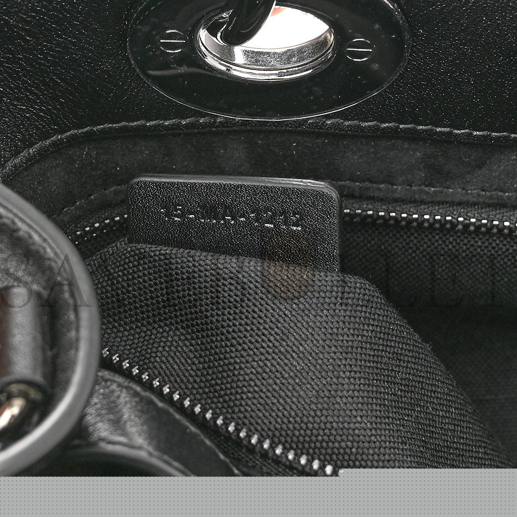 D*or lambskin cannage the lady 95.22 black (30*18*12.1cm)