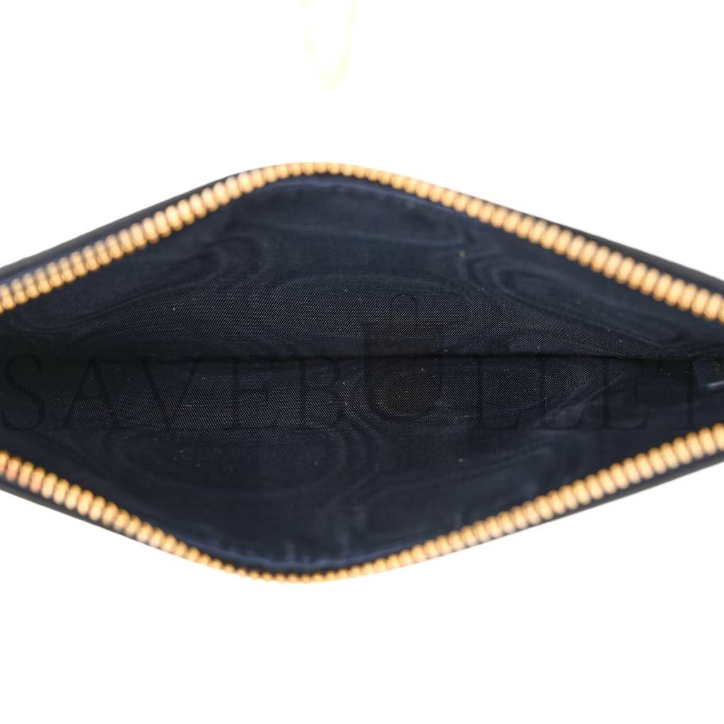 D*or oblique bobby east west pouch blue (22*12*3.2cm)