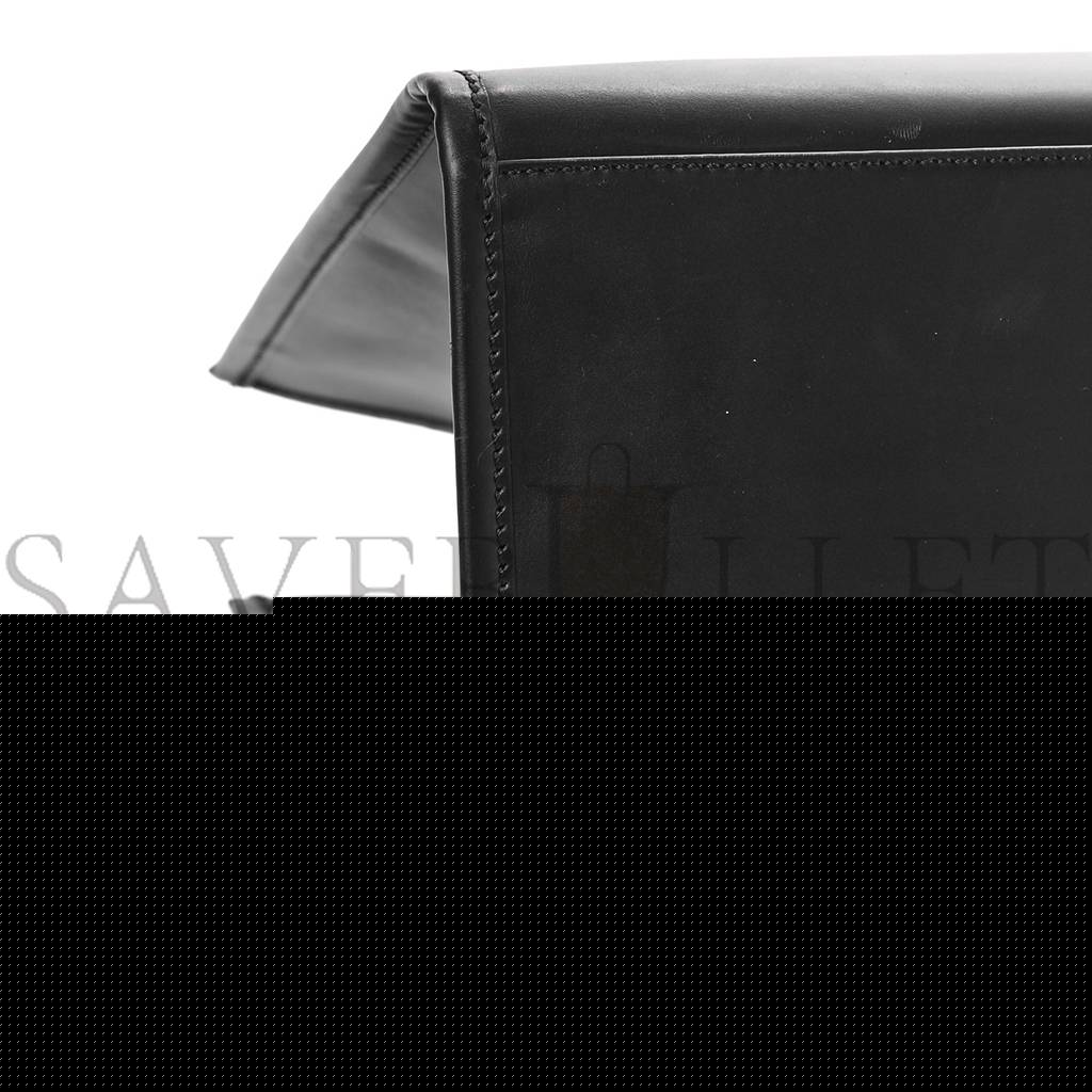 F**di vitello king plexiglass large F**di sunshine shopper tote black (41*34*18cm)